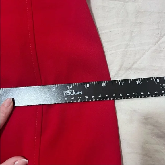 Zara Sweetheart Off the Shoulder Puff Sleeve Red Valentine’s Day Mini Dress M - Picture 7 of 14